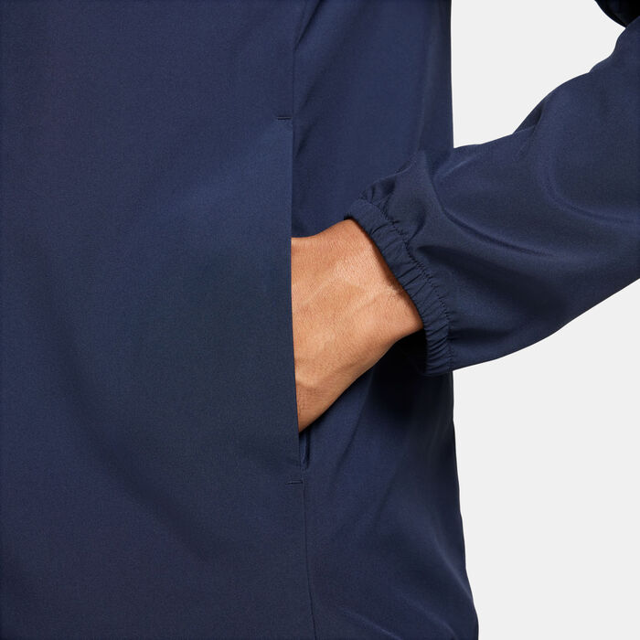 Nike Men's Form Dri-FIT Full-Zip Hoodie Blue Nike Men's Form Dri-FIT Full-Zip Hoodie Blue image number 4