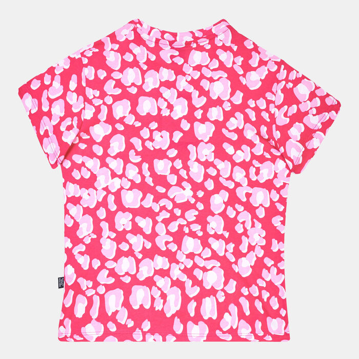PUMA Kids' Ess+ Animal T-Shirt Pink PUMA Kids' Ess+ Animal T-Shirt Pink image number 1