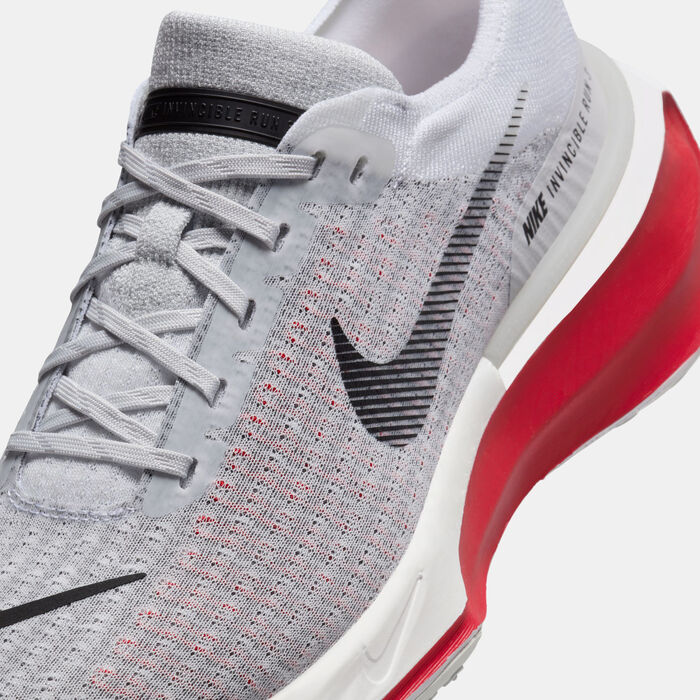Nike Men's ZoomX Invincible 3 Running Shoe Grey Nike Men's ZoomX Invincible 3 Running Shoe Grey image number 4