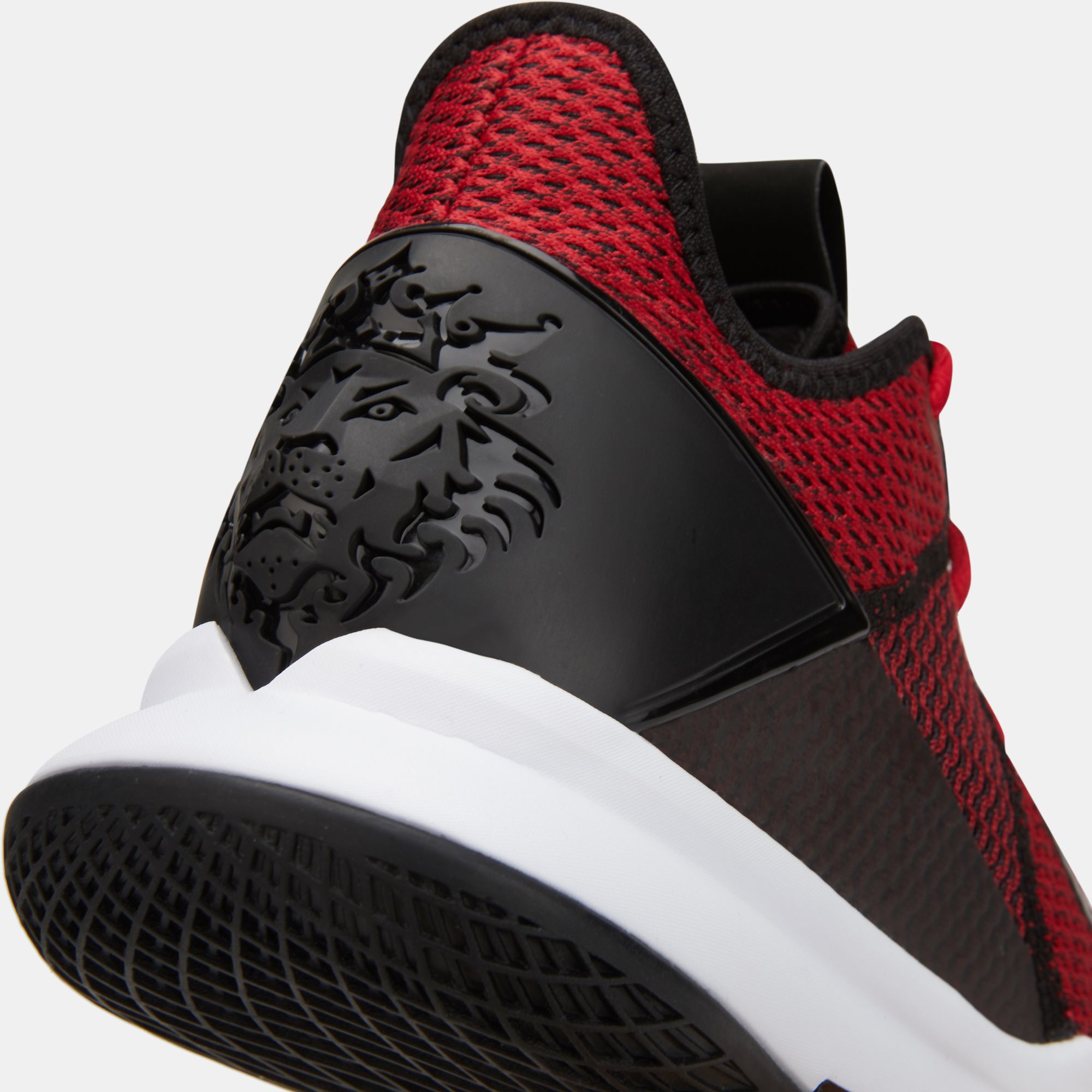 basketball shoes with lion on back