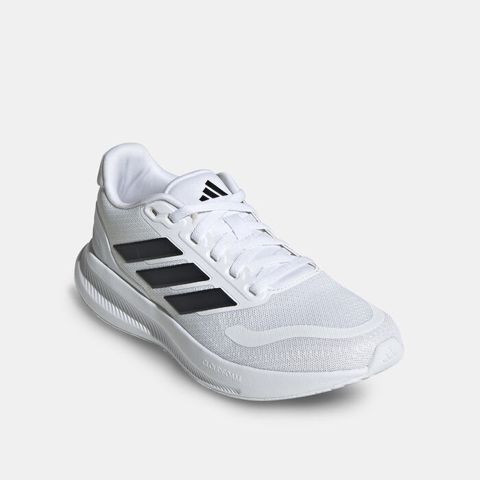 adidas Kids' Runfalcon 5 Shoes White adidas Kids' Runfalcon 5 Shoes White image number 1
