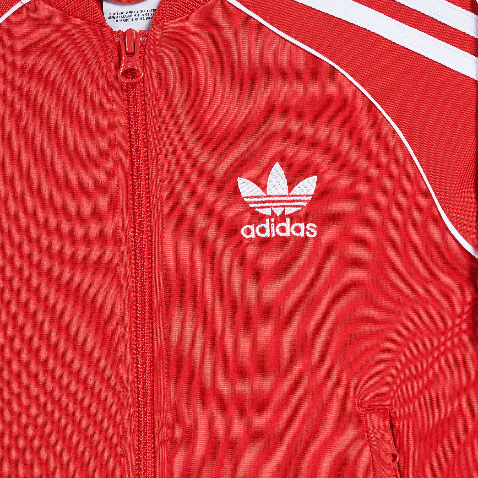 Superstar track jacket red online