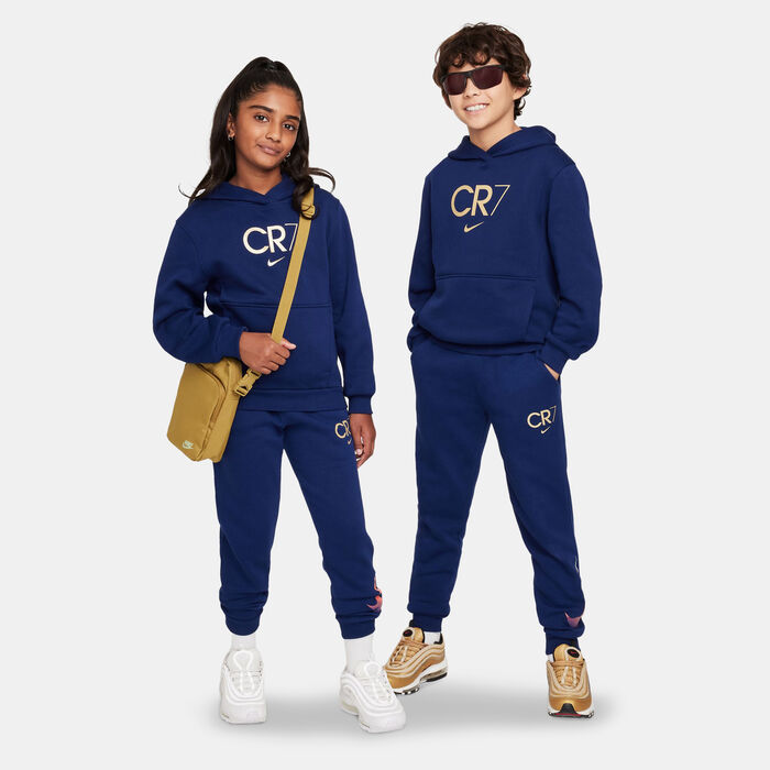 Nike Kids' CR7 Club Hoodie Blue Nike Kids' CR7 Club Hoodie Blue image number 2