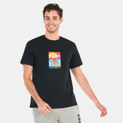 Converse Men's Layers of Earth T-Shirt Black Converse Men's Layers of Earth T-Shirt Black