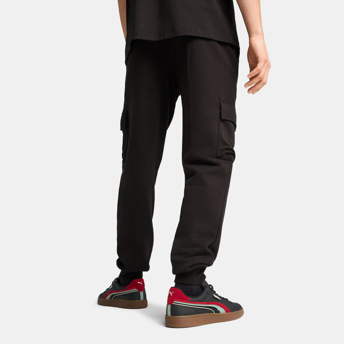 PUMA Men's Essentials No. 1 Logo Cargo Sweatpants Black PUMA Men's Essentials No. 1 Logo Cargo Sweatpants Black image number 1