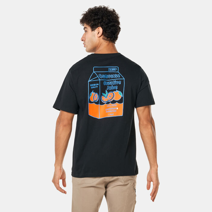 Converse Men's Creative Juice T-Shirt Black image number 1