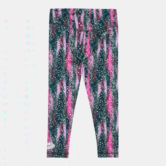 Nike Kids' Icon Clash Printed Leggings Pink Nike Kids' Icon Clash Printed Leggings Pink image number 1