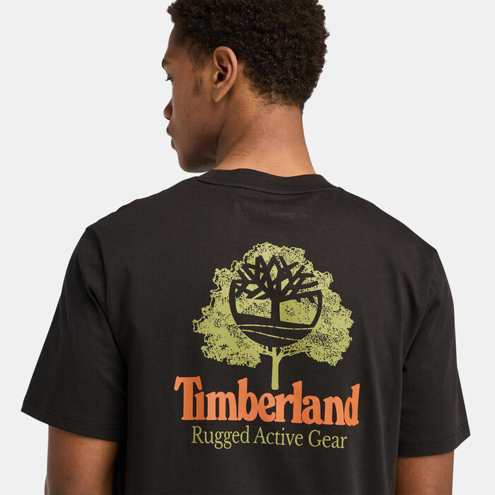 Timberland Men's Rugged Active Gear Graphic T-Shirt Black Timberland Men's Rugged Active Gear Graphic T-Shirt Black image number 3