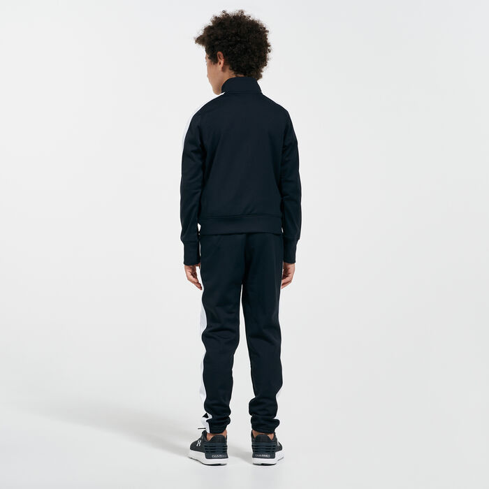 Under Armour Kids' UA Knit Training Tracksuit Black Under Armour Kids' UA Knit Training Tracksuit Black image number 1