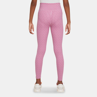 Nike Kids' One Dri-FIT Leggings (Older Kids) Pink