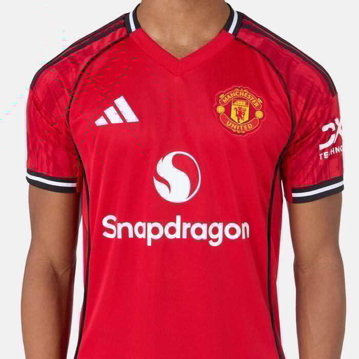 adidas Men's Manchester United 25/26 Home Replica Football Jersey Red adidas Men's Manchester United 25/26 Home Replica Football Jersey Red image number 5