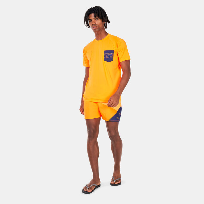 Nike Swim Men's Logo Jackknife 5-Inch Swimming Shorts Orange Nike Swim Men's Logo Jackknife 5-Inch Swimming Shorts Orange image number 2