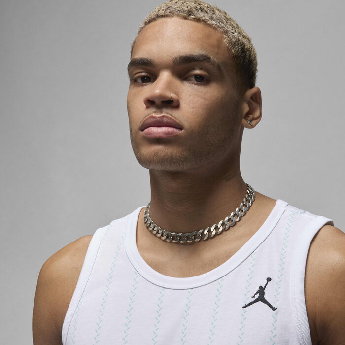 Jordan Men's Flight MVP Tank Top White Jordan Men's Flight MVP Tank Top White image number 2