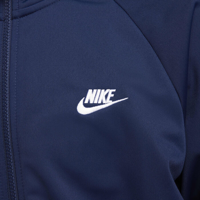 Nike Men's Club Poly-Knit Tracksuit Blue image number 3