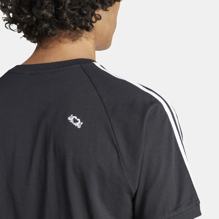adidas Originals Men's Mickey Mouse x Originals T-Shirt Black adidas Originals Men's Mickey Mouse x Originals T-Shirt Black image number 3