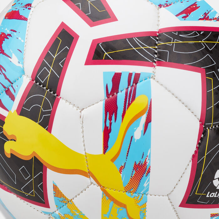 PUMA Kids' Orbita LaLiga 1 MS Mini Football White image number 2