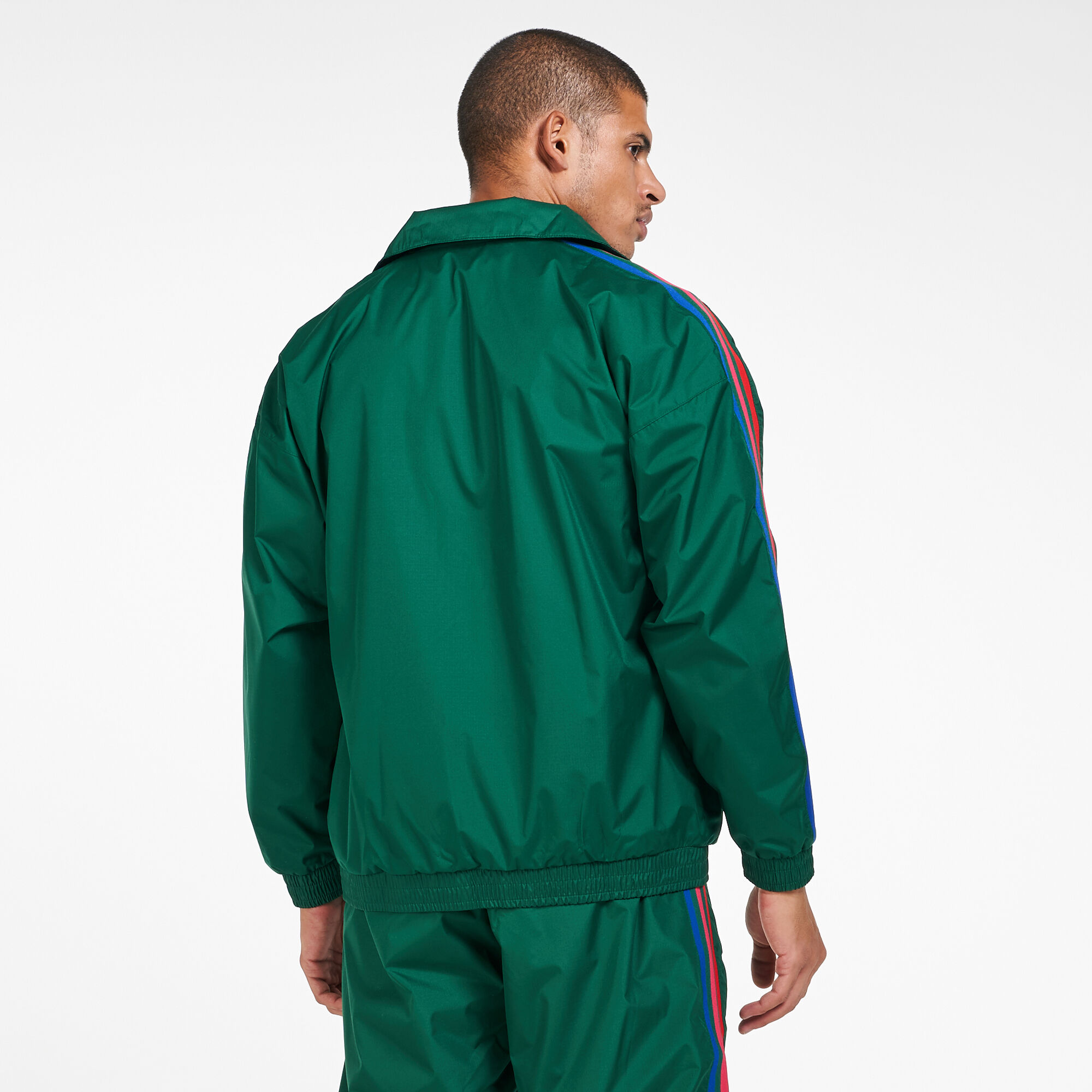 Adidas three stripe track hotsell jacket