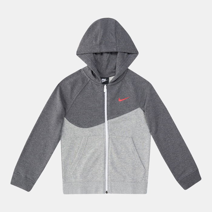 Kids' Sportswear Swoosh Fleece Hoodie (Older Kids) Kids' Sportswear Swoosh Fleece Hoodie (Older Kids) image number 0