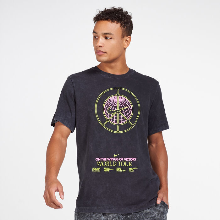 Nike Men's Sportswear Music Tour T-Shirt Black Nike Men's Sportswear Music Tour T-Shirt Black image number 0