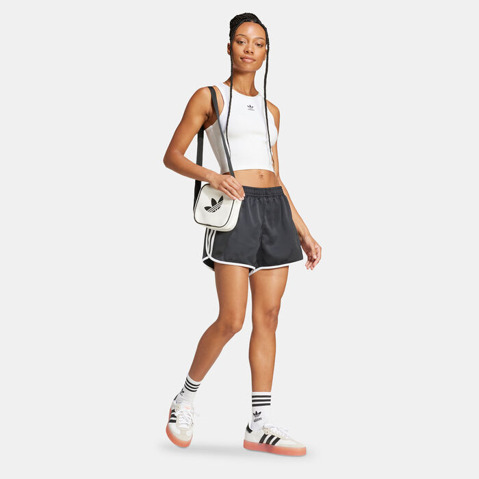 adidas Originals Women's Essentials Ribbed Tank Top White adidas Originals Women's Essentials Ribbed Tank Top White image number 2
