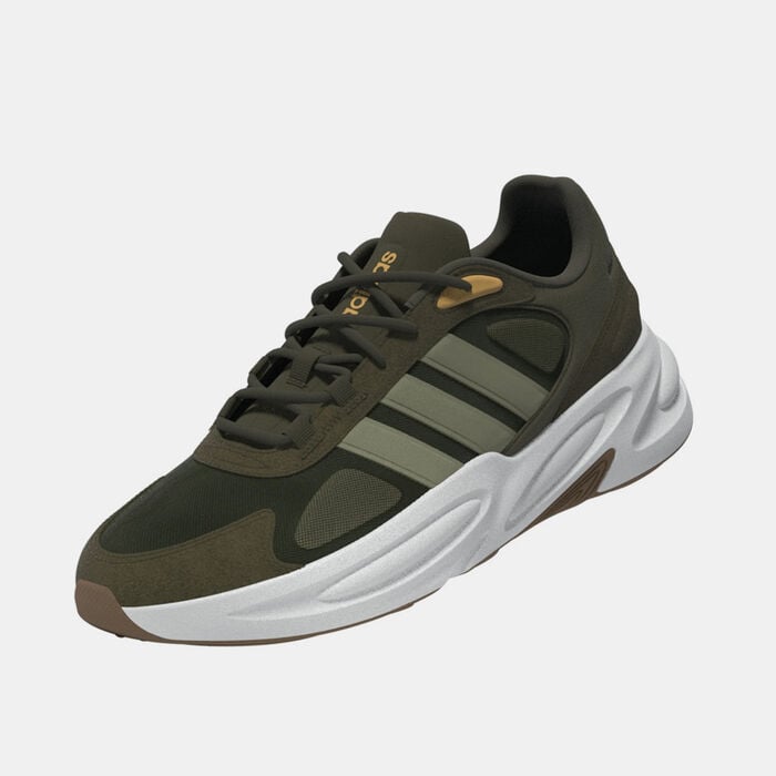 adidas Men's Ozelle Cloudfoam Shoes Green adidas Men's Ozelle Cloudfoam Shoes Green image number 2