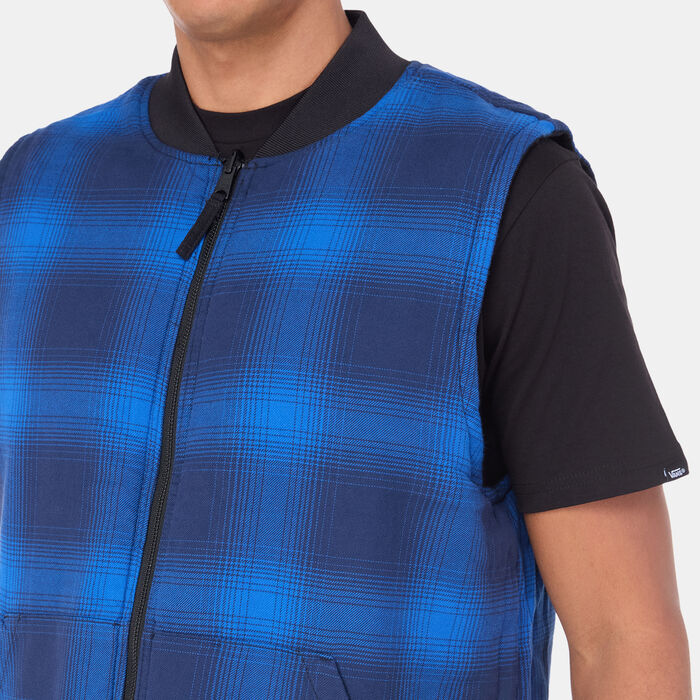 Vans Men's Talbot Reversible Vest Blue image number 7