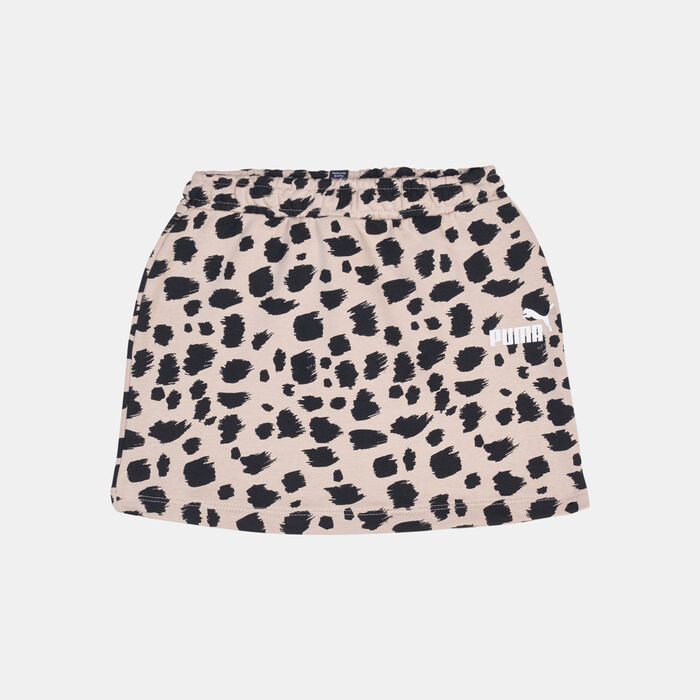 PUMA Kids' Essentials+ ANIMAL Printed Skirt (Older Kids) Grey PUMA Kids' Essentials+ ANIMAL Printed Skirt (Older Kids) Grey image number 0