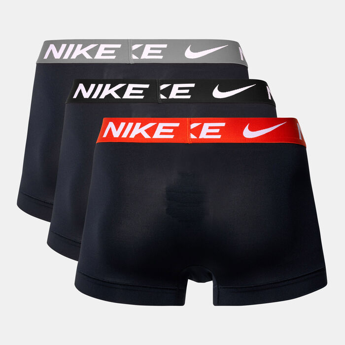 Men s Dri FIT Essential Micro Boxer Briefs 3 Pairs Black Nike in KSA SSS