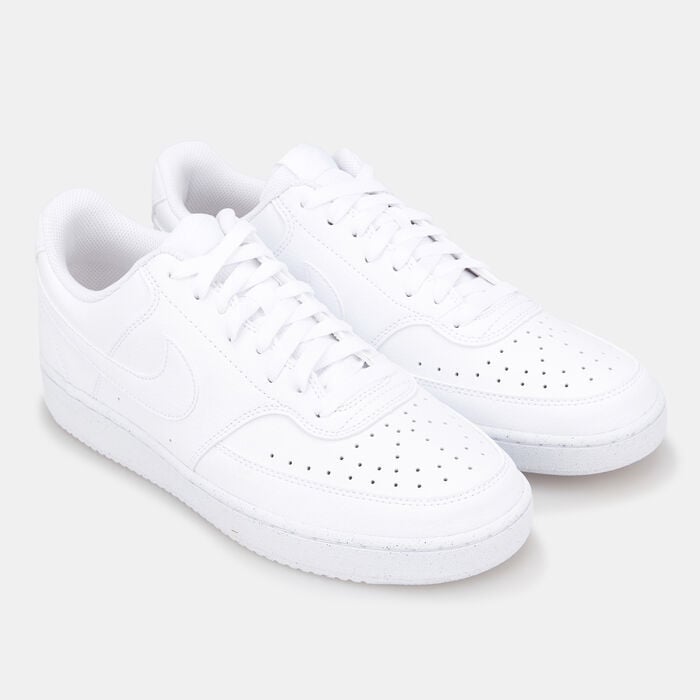 Nike Men's Court Vision Next Nature Low Shoe White Nike Men's Court Vision Next Nature Low Shoe White image number 1