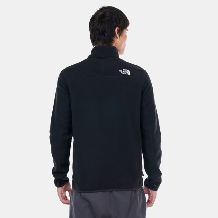 The North Face Men's 100 Glacier Full-Zip Fleece Jacket Black The North Face Men's 100 Glacier Full-Zip Fleece Jacket Black image number 1