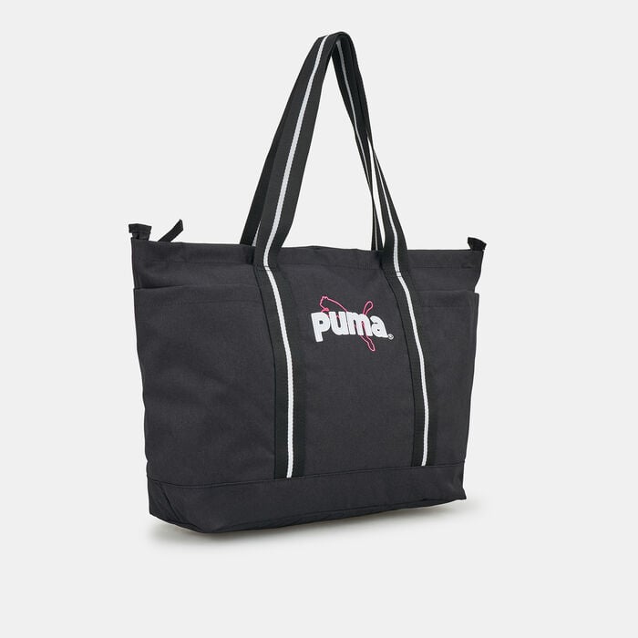 PUMA Women's Prime Street Large Shopper Bag Black PUMA Women's Prime Street Large Shopper Bag Black image number 2
