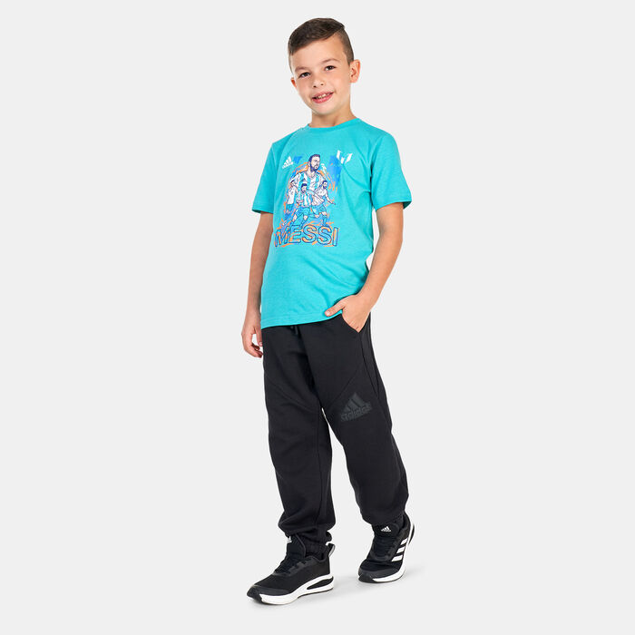 adidas Kids’ Future Icons Logo Pants Black adidas Kids’ Future Icons Logo Pants Black image number 2
