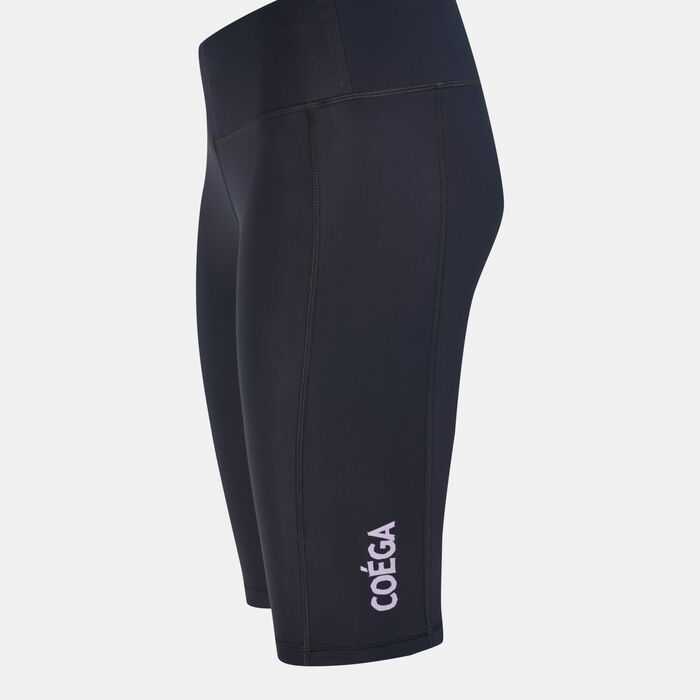 COEGA Women's Long Swimming Shorts Black image number 2