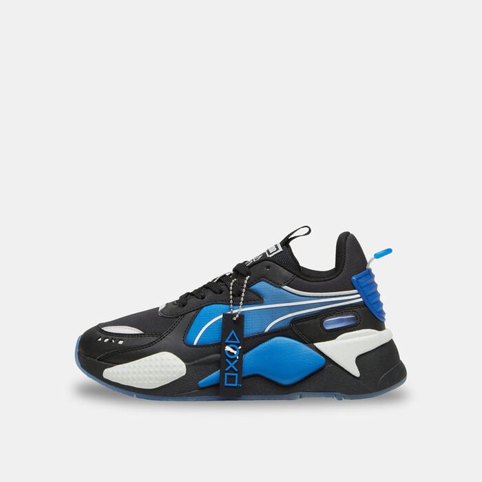 PUMA Kids' x PLAYSTATION RS-X Shoes Black PUMA Kids' x PLAYSTATION RS-X Shoes Black image number 0