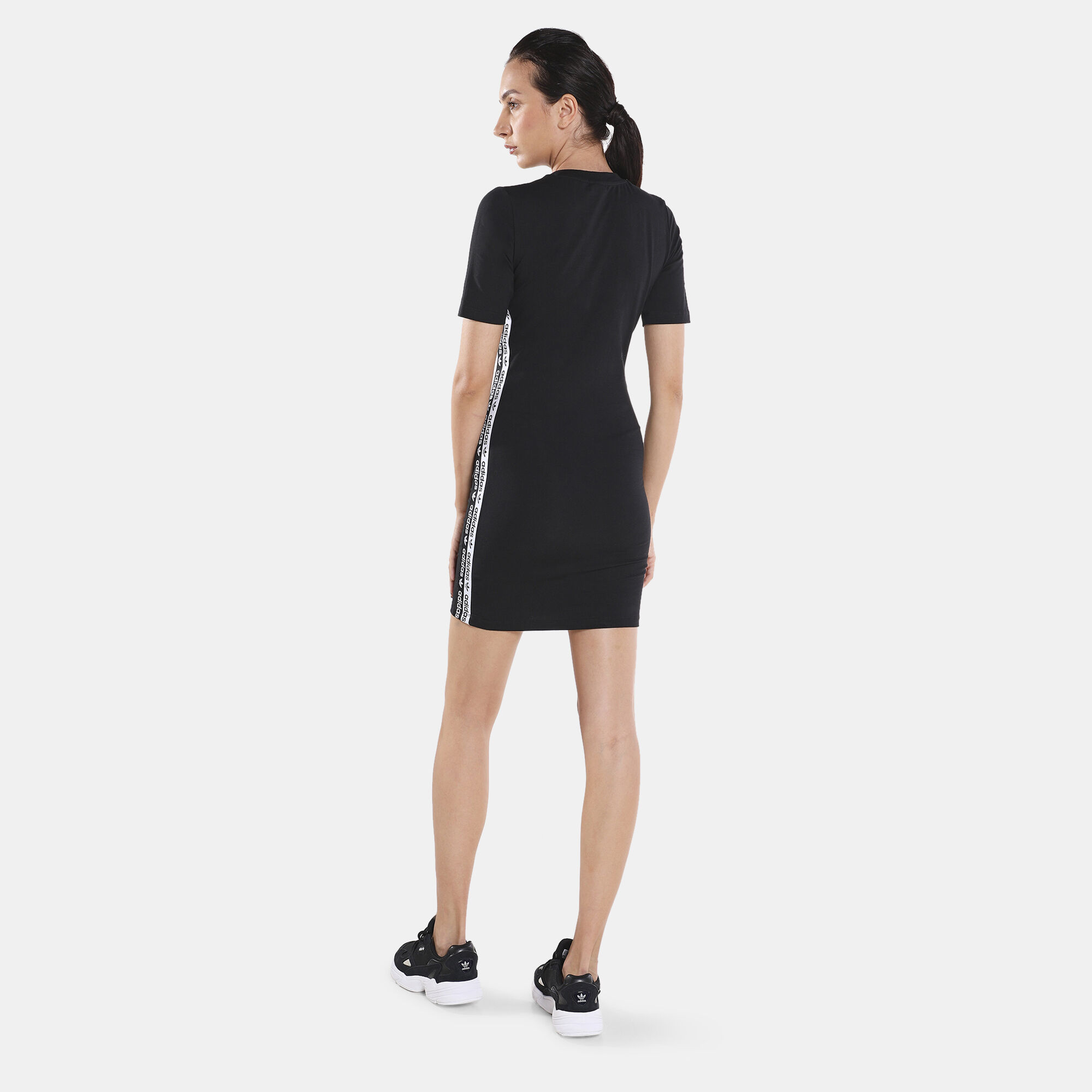 Buy adidas Originals Women s Tape Dress Black in KSA SSS