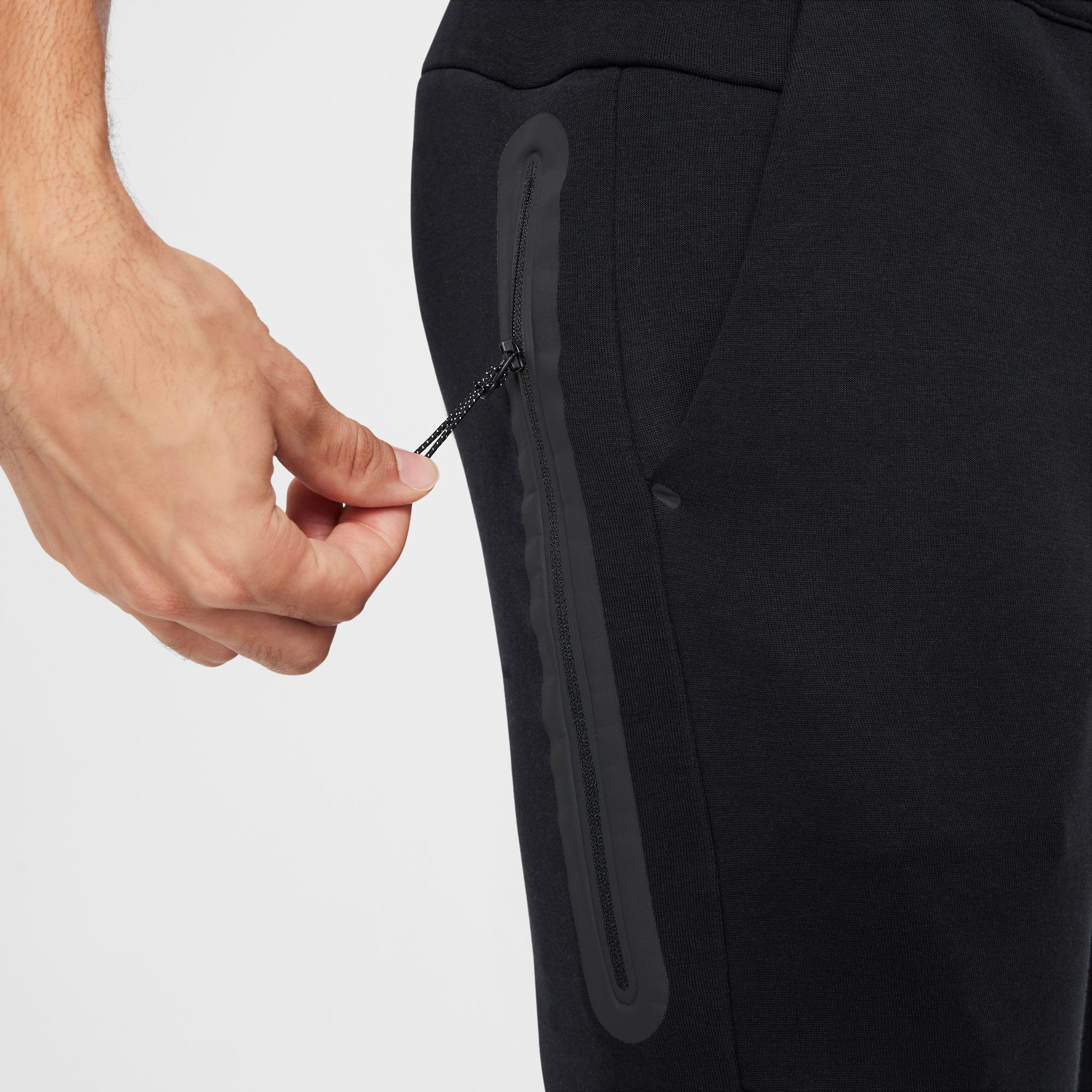 Nike tech fleece joggers black mens new arrivals