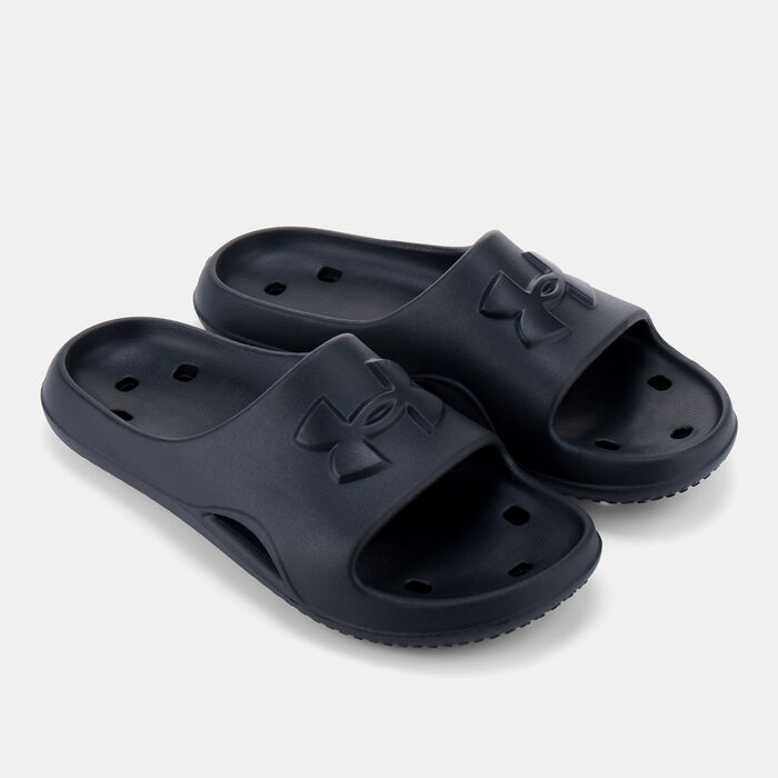 Under Armour Women's Locker V Slides Black Under Armour Women's Locker V Slides Black image number 1