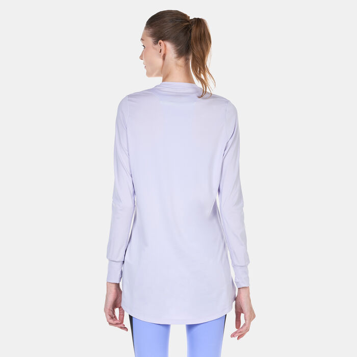 PUMA Women's Modest Activewear T-Shirt Purple PUMA Women's Modest Activewear T-Shirt Purple image number 2