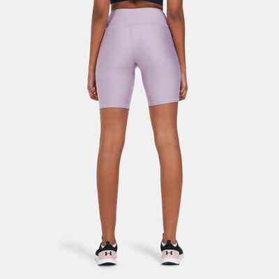 Under Armour Women's HeatGear Armour Bike Shorts Purple Under Armour Women's HeatGear Armour Bike Shorts Purple