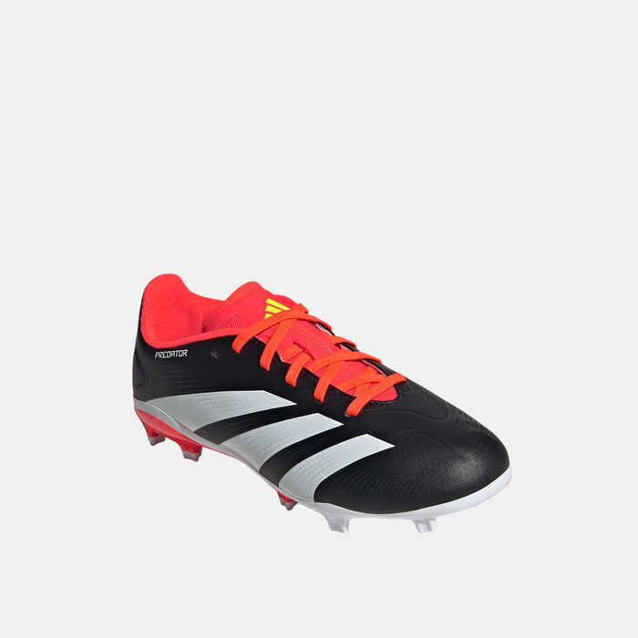 adidas Kids' Predator 24 League Firm Ground Football Shoes Black adidas Kids' Predator 24 League Firm Ground Football Shoes Black image number 1