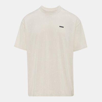 Under Armour Men's Heavyweight Logo T-Shirt White