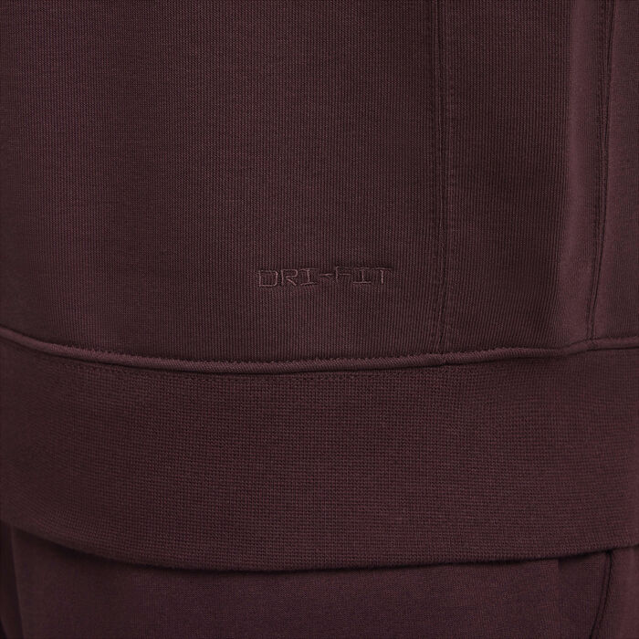 Nike Men's Swoosh Dri-FIT Fitness Hoodie Maroon Nike Men's Swoosh Dri-FIT Fitness Hoodie Maroon image number 6