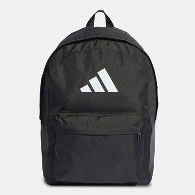 adidas Classic 3 Bar Logo Backpack Black adidas Classic 3 Bar Logo Backpack Black
