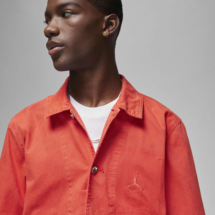 Jordan Men's Essentials Chicago Jacket Red Jordan Men's Essentials Chicago Jacket Red image number 2
