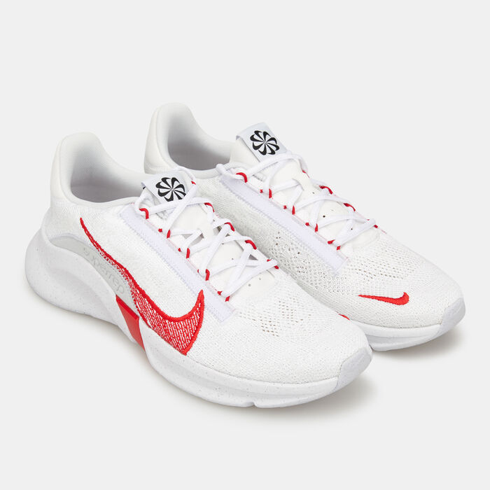 Nike Men's SuperRep Go 3 Next Nature Flyknit Training Shoes White Nike Men's SuperRep Go 3 Next Nature Flyknit Training Shoes White image number 1