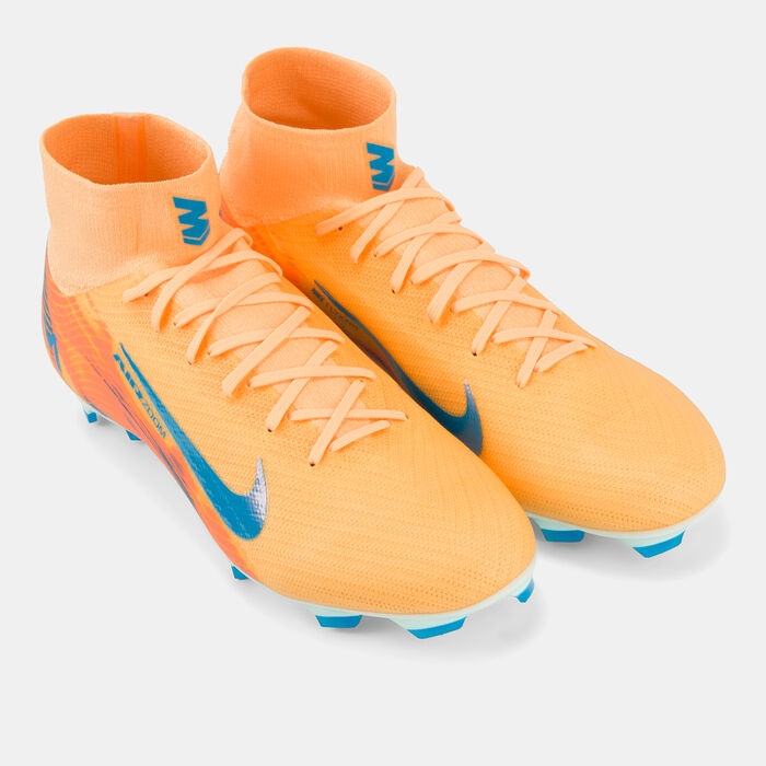 Nike Men's Kylian Mbappe Mercurial Superfly 10 Pro Firm Ground Football Shoes Orange Nike Men's Kylian Mbappe Mercurial Superfly 10 Pro Firm Ground Football Shoes Orange image number 3