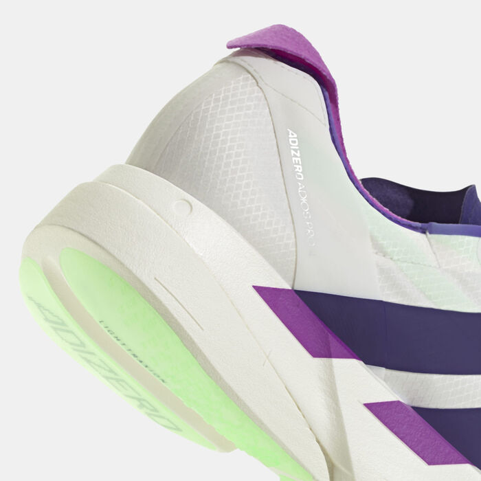 adidas Men's Adizero Adios Pro 4 Running Shoes White adidas Men's Adizero Adios Pro 4 Running Shoes White image number 5