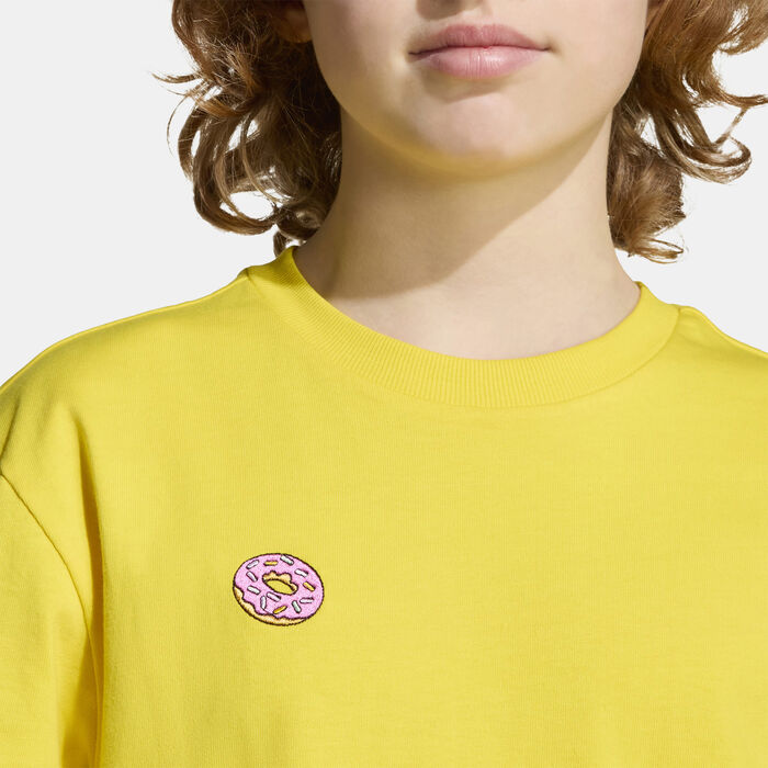 adidas Kids' The Simpsons T-Shirt yellow adidas Kids' The Simpsons T-Shirt yellow image number 3