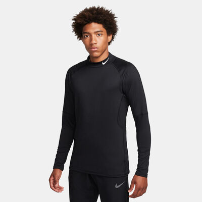 Nike Men's Pro Dri-FIT Long-Sleeve Fitness Top Black