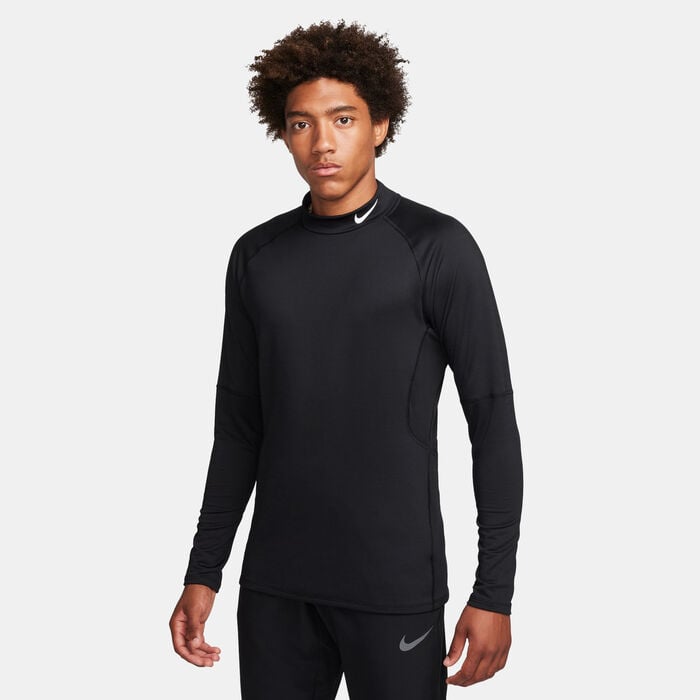 Nike Men's Pro Dri-FIT Long-Sleeve Fitness Top Black Nike Men's Pro Dri-FIT Long-Sleeve Fitness Top Black image number 0
